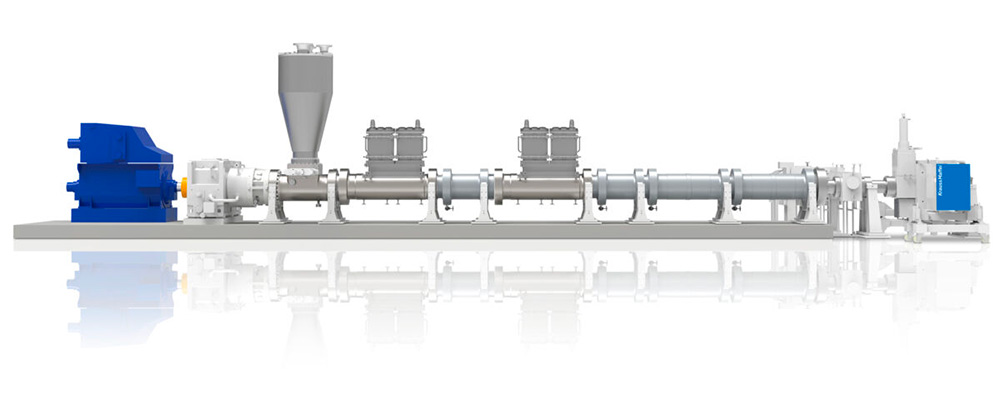 Технология одношнекового экструдера для эффективного удаления растворителей из расплава